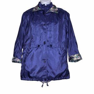 Cyclone Vintage 1990's Floral Retro Jacket Medium